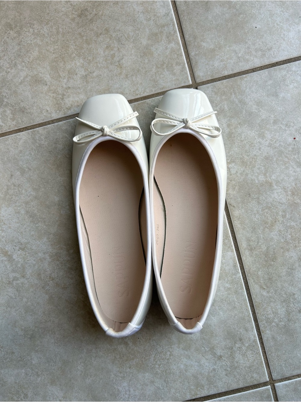 White Ballet Flats [Sappun]